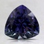 8.1mm Unheated Parti-Color Trillion Tanzanite