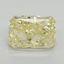 2.18 Ct. Fancy Intense Yellow Radiant Lab Grown Diamond