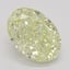 1.52 Ct. Fancy Light Yellow Oval Diamond