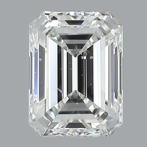 Emerald diamond — real photo