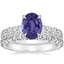 18K White Gold Anthology Diamond Ring (1/2 ct. tw.) with Luxe Sienna Diamond Ring (5/8 ct. tw.)