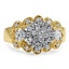 Modern Diamond Vintage Ring