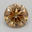 1.50 Ct. Fancy  Brown Round Lab Grown Diamond