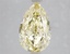 4.02 Ct. Fancy Vivid Yellow Pear Lab Grown Diamond