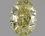0.50 Ct. Fancy Intense Yellow Oval Diamond