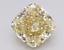3.74 Ct. Fancy Intense Yellow Cushion Lab Grown Diamond