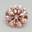 2.50 Ct. Fancy Intense Pink Round Lab Grown Diamond