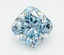 1.9 Ct. Fancy Vivid  Blue Cushion Lab Grown Diamond