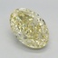 4.04 Ct. Fancy Intense Yellow Oval Lab Grown Diamond
