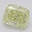 2.03 Ct. Fancy Light Yellow Cushion Diamond