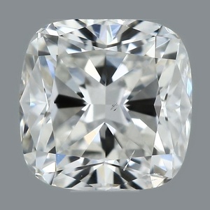 Cushion diamond — real photo