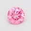 1.09 Ct. Fancy Vivid  Pink Round Lab Grown Diamond