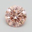 1.87 Ct. Fancy Intense Pink Round Lab Grown Diamond