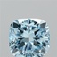 2.78 Ct. Fancy Vivid Blue Cushion Lab Grown Diamond