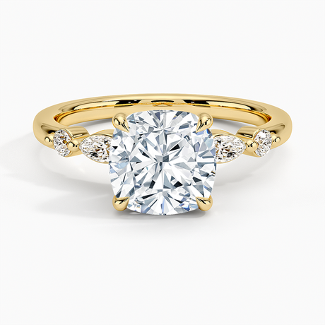 Marquise and Round Diamond Ring