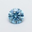 1.27 Ct. Fancy Vivid  Blue Round Lab Grown Diamond