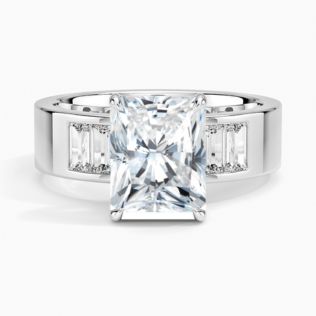 Platinum Peyton 5mm Channel-Set Diamond Ring