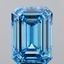 10.50 Ct. Fancy Vivid Blue Emerald Lab Grown Diamond