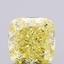 1.60 Ct. Fancy  Yellow Cushion Lab Grown Diamond