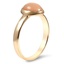 The Caledon Ring, smalltop view on a hand
