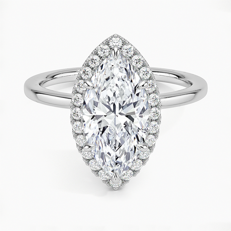 Vienna Halo Diamond Ring - Brilliant Earth