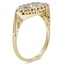 The Antonie Ring, smalltop view on a hand