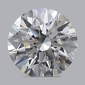 Round diamond — real photo