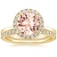 18KY Morganite Vienna Diamond Bridal Set (1/2 ct. tw.), smalltop view