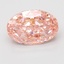 6.04 Ct. Fancy Vivid Pink Oval Lab Grown Diamond