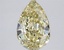 2.07 Ct. Fancy  Yellow Pear Lab Grown Diamond
