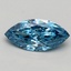 1.20 Ct. Fancy Vivid Blue Marquise Lab Grown Diamond
