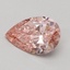 0.46 Ct. Fancy Intense Pink Pear Lab Grown Diamond