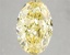 5.08 Ct. Fancy Vivid Yellow Oval Lab Grown Diamond