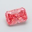 2.35 Ct. Fancy Vivid Pink Radiant Lab Grown Diamond
