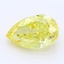 2.01 Ct. Fancy Intense Yellow Pear Lab Grown Diamond