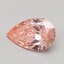 0.46 Ct. Fancy Intense Pink Pear Lab Grown Diamond