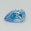 1.15 Ct. Fancy Vivid Blue Pear Lab Grown Diamond