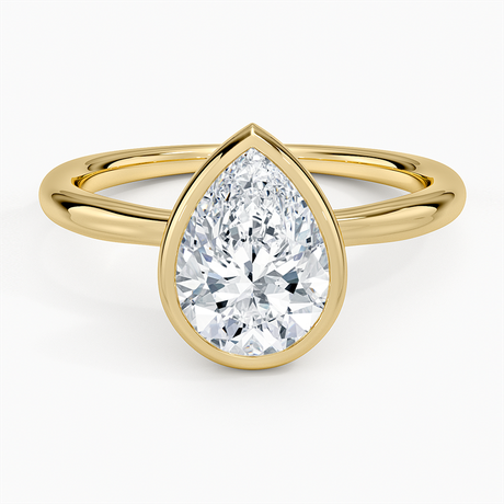 Freesia Bezel Solitaire Ring