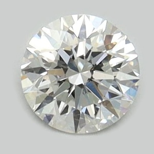 Round diamond — real photo