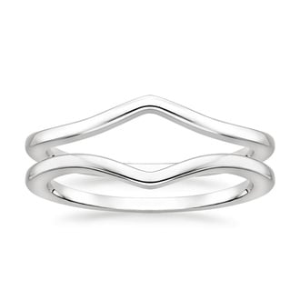 Chevron Nested Ring Stack