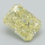 1.56 Ct. Fancy Intense Yellow Radiant Lab Grown Diamond
