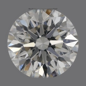 Round diamond — real photo