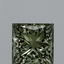1.10 Ct. Fancy Vivid Green Princess Lab Grown Diamond
