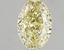 1.05 Ct. Fancy Intense Yellow Oval Lab Grown Diamond