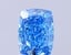 3.04 Ct. Fancy Vivid  Blue Cushion Lab Grown Diamond