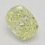 1.02 Ct. Fancy Yellow Cushion Diamond