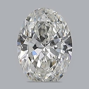 Oval diamond — real photo