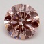 2.16 Ct. Fancy Intense Pink Round Lab Grown Diamond