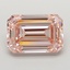 3.00 Ct. Fancy Intense  Pink Emerald Lab Grown Diamond