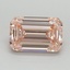 2.13 Ct. Fancy Intense Pink Emerald Lab Grown Diamond